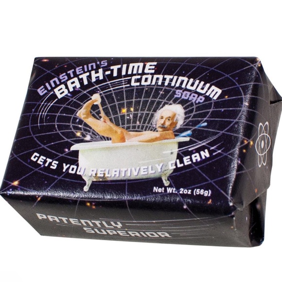 Einstein Bath-Time Continuum Guest Soap - Picture 1 of 6